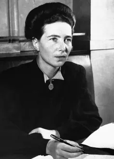 Portrait de Simone de Beauvoir